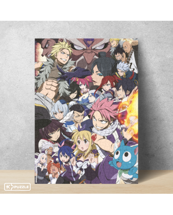 FAIRY TAIL - Poster + Puzzle 1000pcs - vue de face