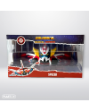 Tirelire Goldorak Chibi Spazer PVC vue de profil