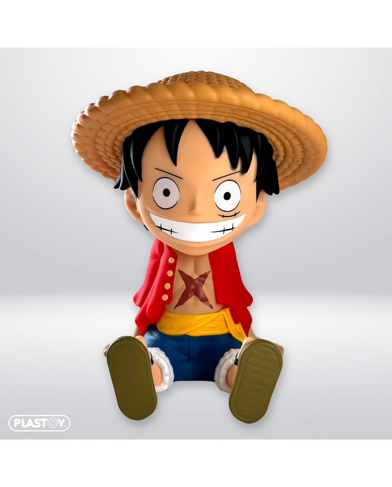 Tirelire Luffy en PVC 15 cm - One Piece par Plastoy