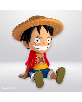 Tirelire One Piece Luffy - vue de profil