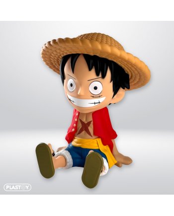 Tirelire One Piece Luffy - détail figurine