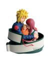 NARUTO 72 SERIES - Minato, Naruto & Kushina - Figurine 13cm - vue principale