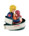 NARUTO 72 SERIES - Minato, Naruto & Kushina - Figurine 13cm - vue de face