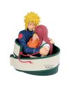NARUTO 72 SERIES - Minato, Naruto & Kushina - Figurine 13cm - vue de profil