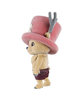 ONE PIECE NETFLIX - Chopper - Figurine Big Fluffy Puffy 14cm - vue de profil