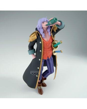 ONE PIECE - Capitaine John - Figurine Battle Record Collection 21cm - vue de profil