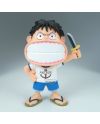 Figurine Monkey D. Luffy Big Sofvimates 15cm Banpresto - One Piece vue de côté
