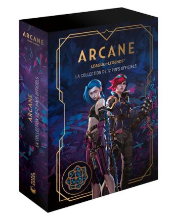 ARCANE - La collection des 12 pin's officiels - vue principale