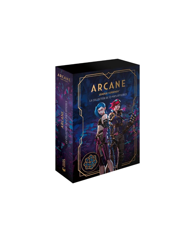 ARCANE - La collection des 12 pin's officiels - vue principale