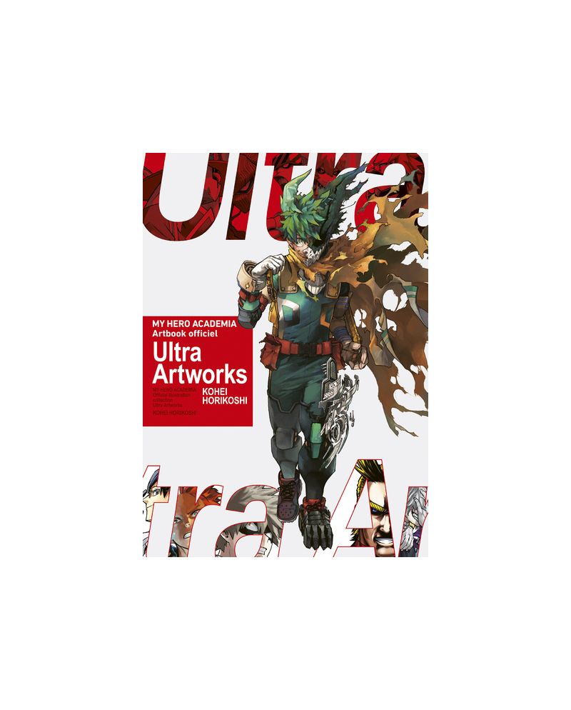 ARTBOOK MY HERO ACADEMIA - vue principale
