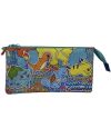 POKEMON - Urban Colors - Trousse Triple - vue de face