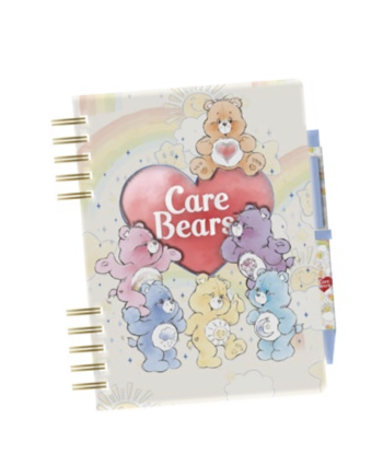 BISOUNOURS - Coeur - Pack Notebook + Stylo-Bille + Stickers - vue de face