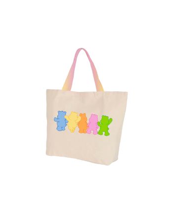 BISOUNOURS - Hug - Grand Tote Bag 38x42x1cm - vue de profil