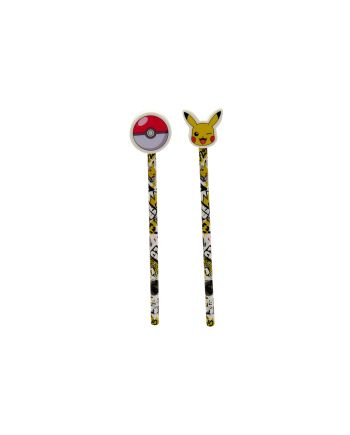 Crayon Pokémon avec gomme décorative Pikachu en gros plan
