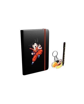 DRAGON BALL - Set Notebook + Stylo-Bille + Porte-Clés - 3pc. - vue principale