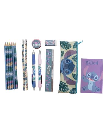STITCH - Set de Papeterie - 14pc - vue de face