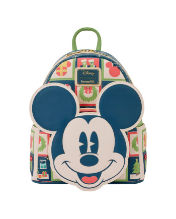 DISNEY - Mickey & Minnie "Holiday" - Mini Backpack LoungeFly