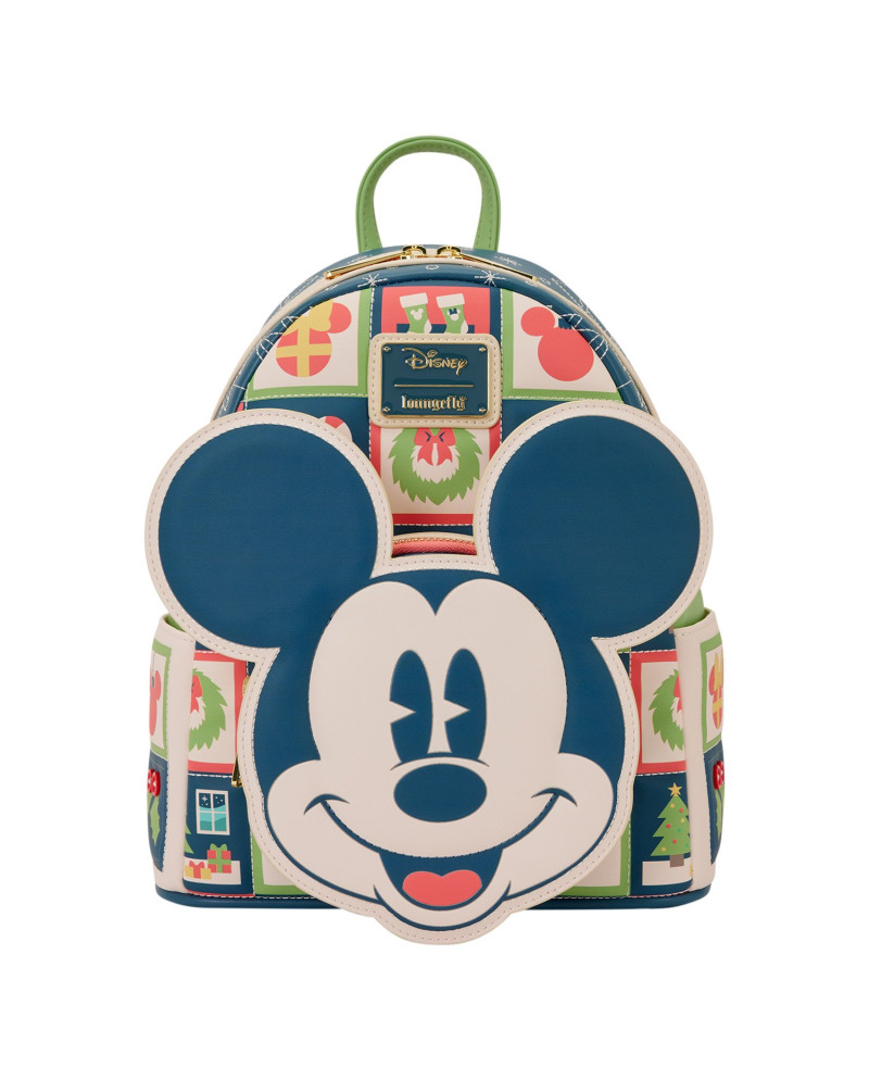 DISNEY - Mickey & Minnie "Holiday" - Mini Backpack LoungeFly