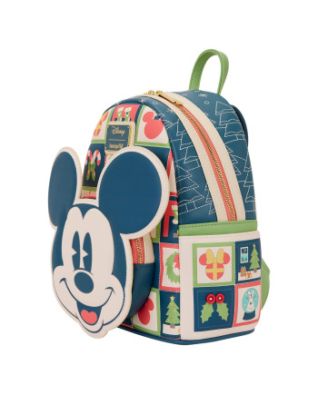 DISNEY - Mickey & Minnie "Holiday" - Mini Backpack LoungeFly
