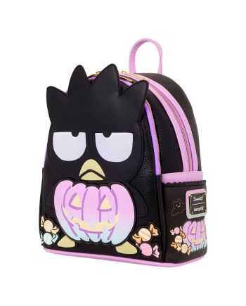 Mini sac à dos Loungefly Badtz-Maru Pumpkin SANRIO détail des motifs
