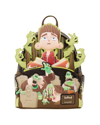 Mini sac à dos Loungefly L'Étrange Pouvoir de Norman motif Zombies - vue de face