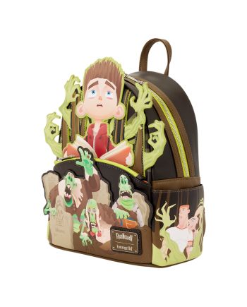 Mini sac à dos Loungefly L'Étrange Pouvoir de Norman motif Zombies - détail