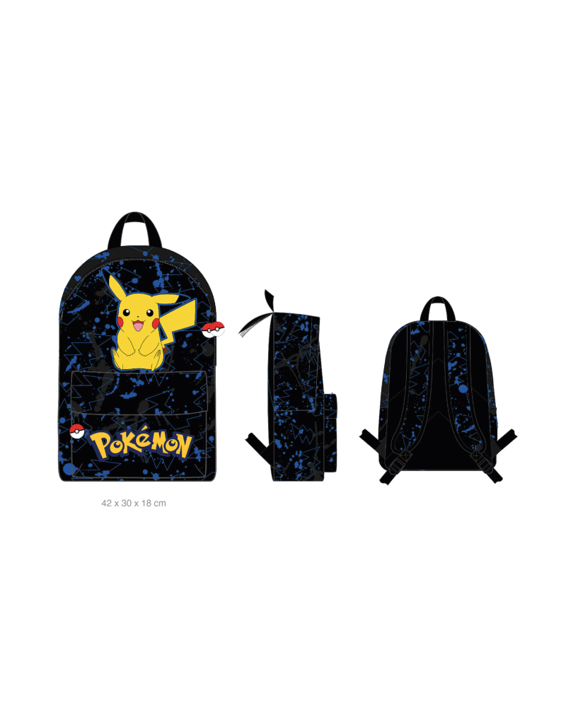 POKEMON - Pikachu - 1 Compartment BackPack '42x30x18cm'