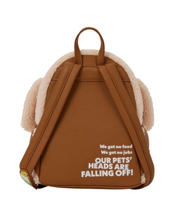Détails et finitions du sac à dos Mutts Cutts Van Loungefly