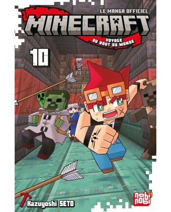 MINECRAFT - Le manga officiel - Voyage au bout du monde - Tome 10 - vue principale
