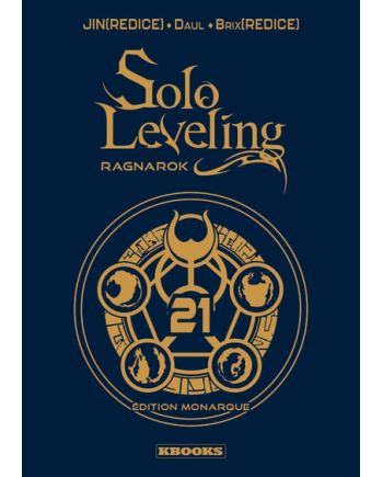 Solo Leveling Ragnarok Tome 21 Édition Monarque - couverture manga Delcourt