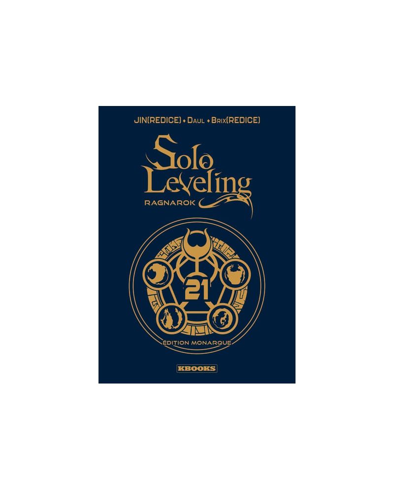 Solo Leveling Ragnarok Tome 21 Édition Monarque - couverture manga Delcourt