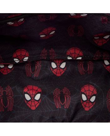 Sac bandoulière Loungefly Spider-Man Spider Web ouvert