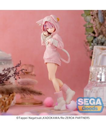 RE ZERO - Ram Mofumofu Pack - Figurine XStellar 21.5cm - vue principale