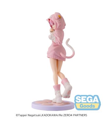 RE ZERO - Ram Mofumofu Pack - Figurine XStellar 21.5cm - vue de detail