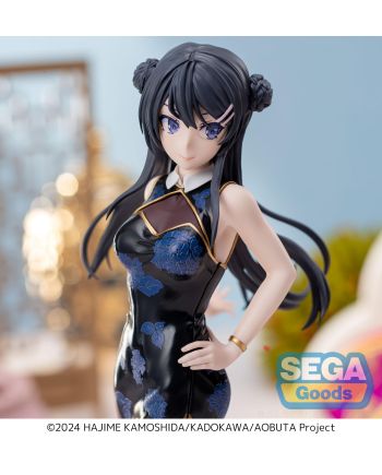 RASCAL DOES NOT DREAM - Mai "Chinese Dress" - Figurine XStellar 22cm - vue de dos