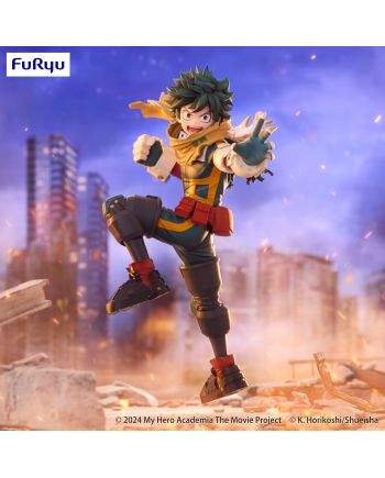 Statuette Izuku Midoriya My Hero Academia Trio-Try-It 21cm de face