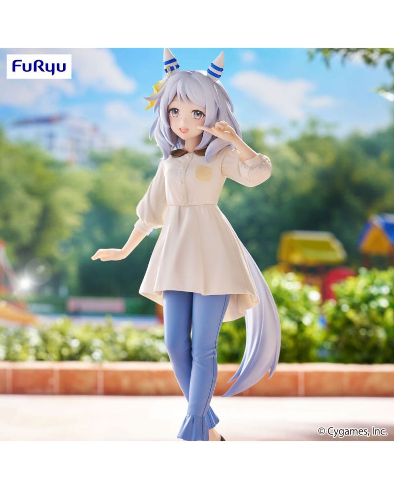 Figurine Hishi Miracle Uma Musume Pretty Derby statue PVC Trio-Try-iT 21cm face