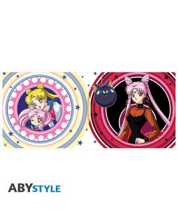 SAILOR MOON - Mug 320ml - Sailor Moon vs Black Lady - vue de profil