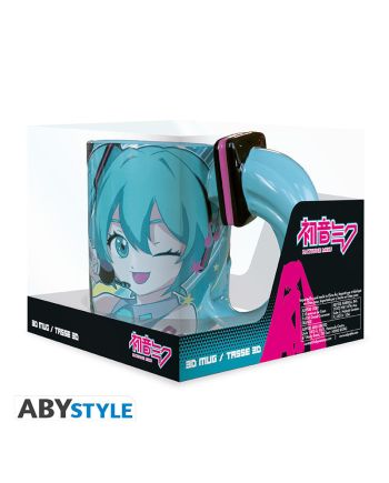HATSUNE MIKU - Miku - Mug 3D Anse 460ml - vue de dos