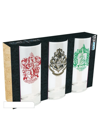 HARRY POTTER - Set de 3 Verres - vue principale