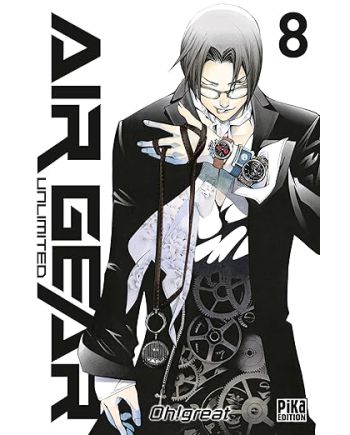 AIR GEAR UNLIMITED - Tome 8 - Nouvelle édition double - vue principale