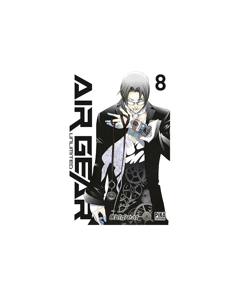 AIR GEAR UNLIMITED - Tome 8 - Nouvelle édition double - vue principale