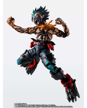 Figurine Deku Overlay Bandai Tamashii Nations vue de profil