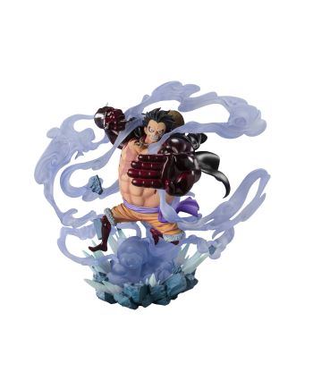 Statuette Monkey D. Luffy Extra Battle FiguartsZero One Piece vue de face