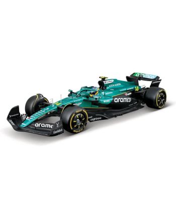 Vue détaillée de la monoplace Aston Martin AMR25 miniature Bburago