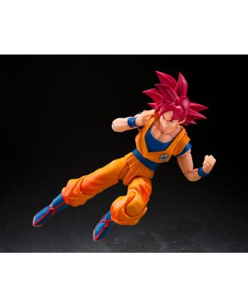 Figurine articulée Son Goku Dragon Ball Super vue de profil