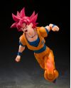 Packaging de la figurine S.H. Figuarts SSG Son Goku God Aura