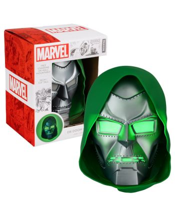 MARVEL - Masque Dr. Doom - Lampe 23cm - vue de face