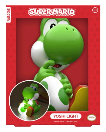SUPER MARIO - Yoshi - Lampe décorative 15cm - vue de face