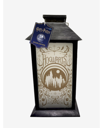 HARRY POTTER - Poudlard - Lanterne Solaire Extérieure 'LunaGlo' 28cm - vue de face